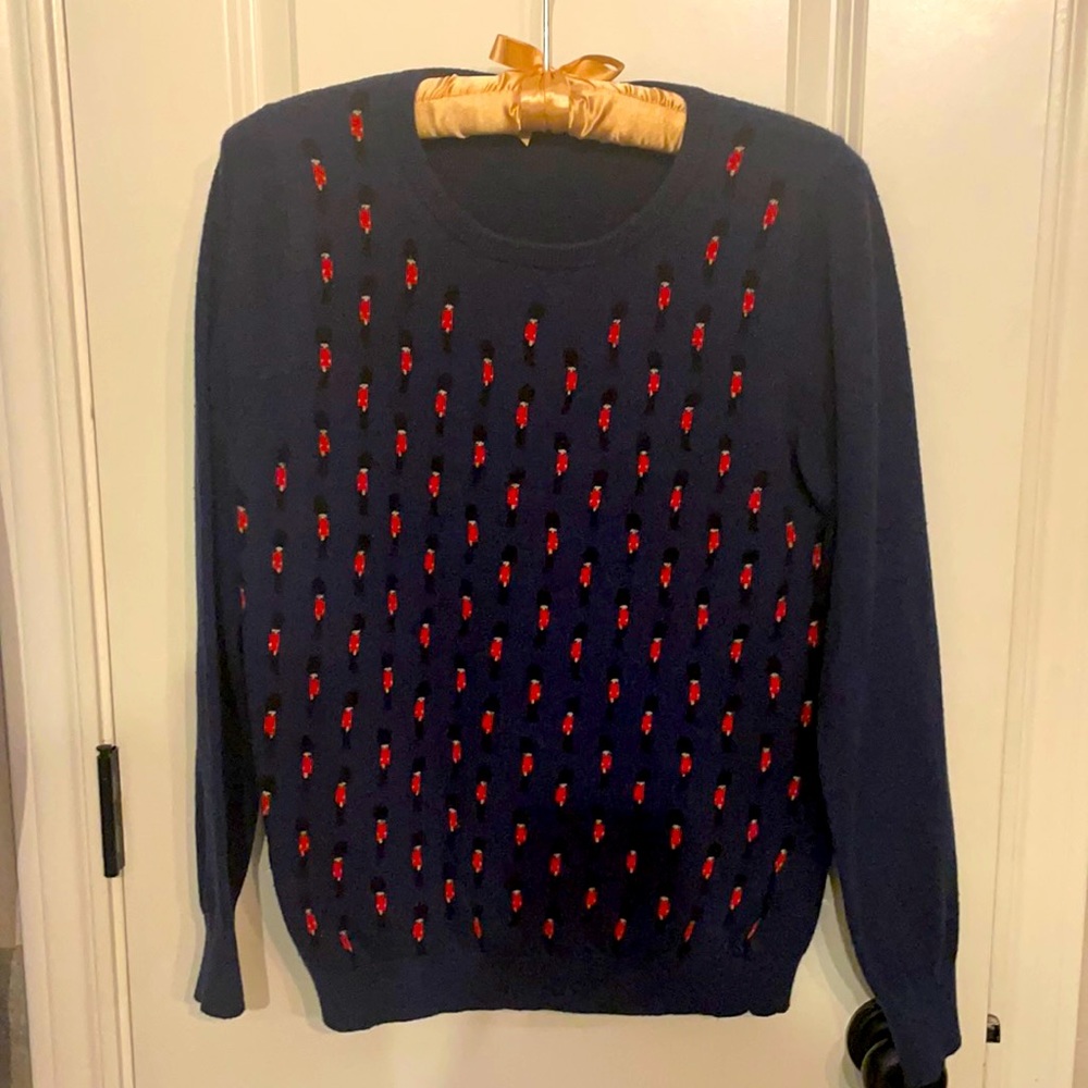 Boden navy sweater British royal guard/soldier sz 10 US